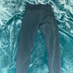 Bluish green 7/8th length leggings